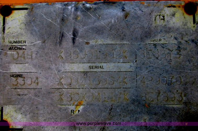 image for item I9607 1996 Caterpillar D4H LGP dozer