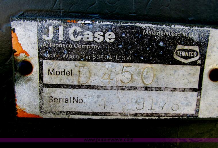 image for item I9608 Case D450 track loader