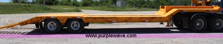 image for item J1111 1982 Luttig lowboy trailer