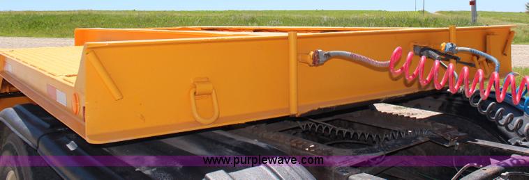 image for item J1111 1982 Luttig lowboy trailer