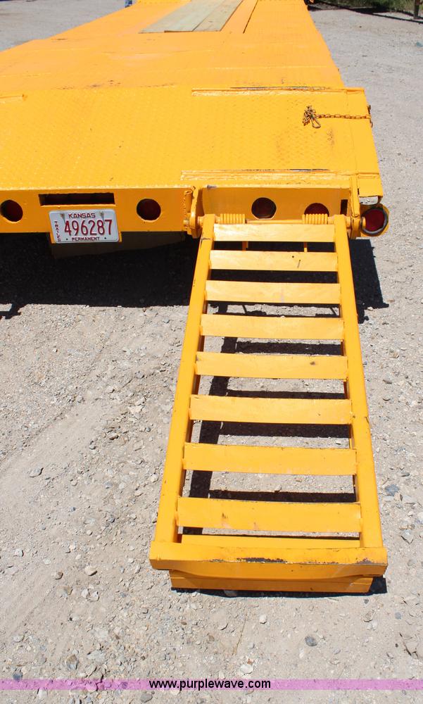 image for item J1111 1982 Luttig lowboy trailer