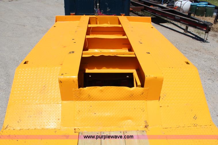 image for item J1111 1982 Luttig lowboy trailer