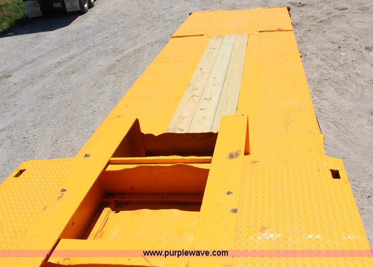 image for item J1111 1982 Luttig lowboy trailer
