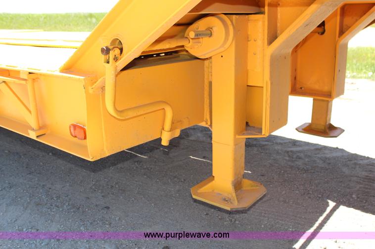 image for item J1111 1982 Luttig lowboy trailer