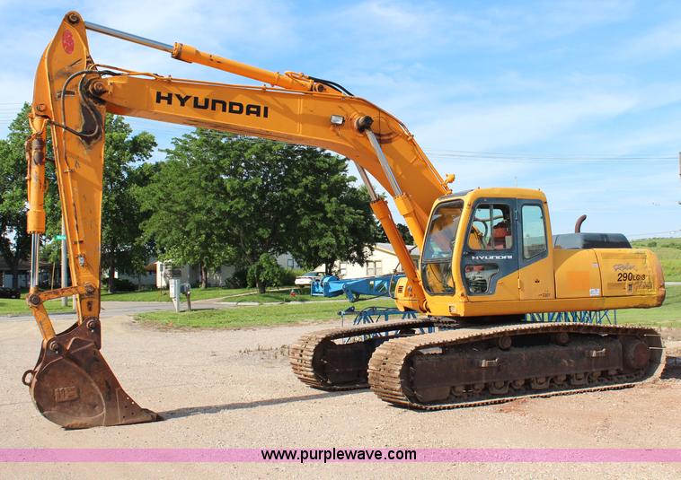 image for item J2184 1995 Hyundai Robex 290LC-3 excavator