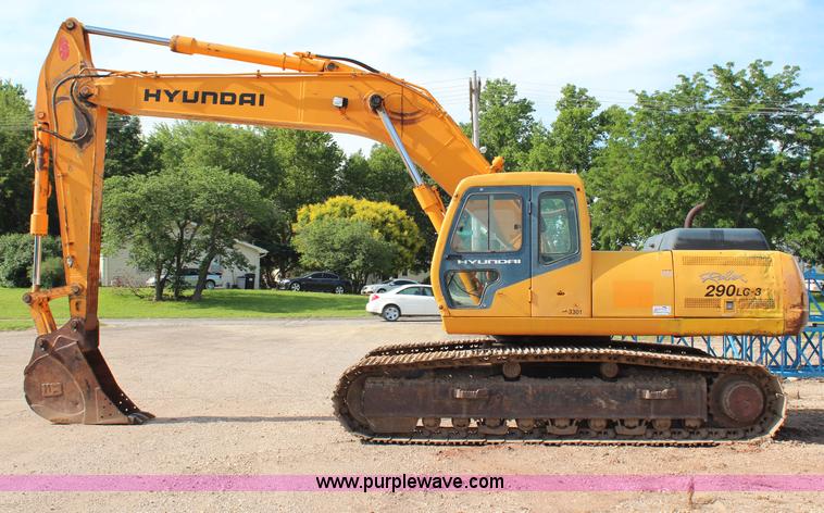 image for item J2184 1995 Hyundai Robex 290LC-3 excavator