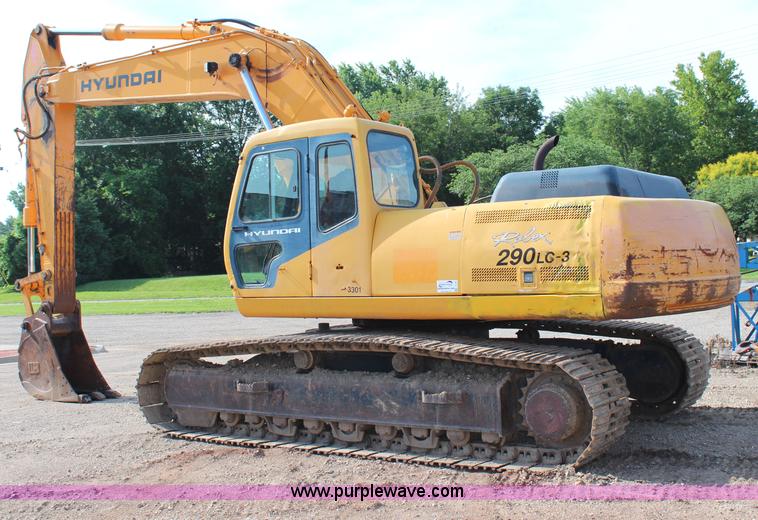image for item J2184 1995 Hyundai Robex 290LC-3 excavator