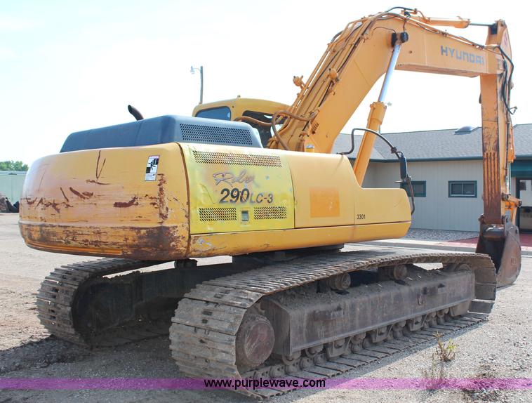 image for item J2184 1995 Hyundai Robex 290LC-3 excavator