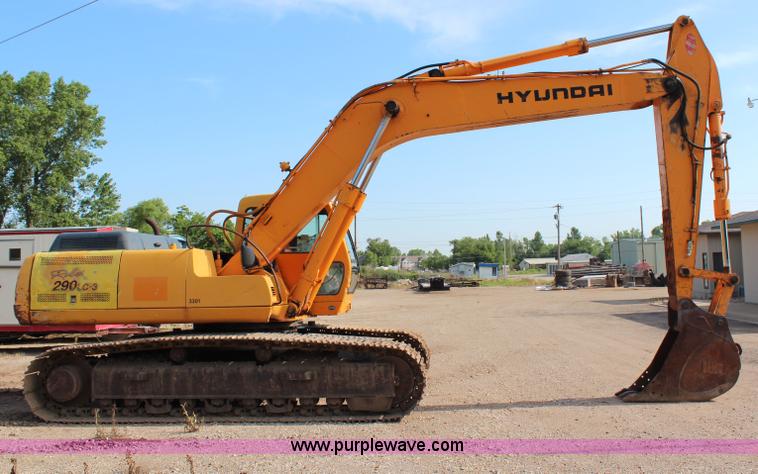 image for item J2184 1995 Hyundai Robex 290LC-3 excavator