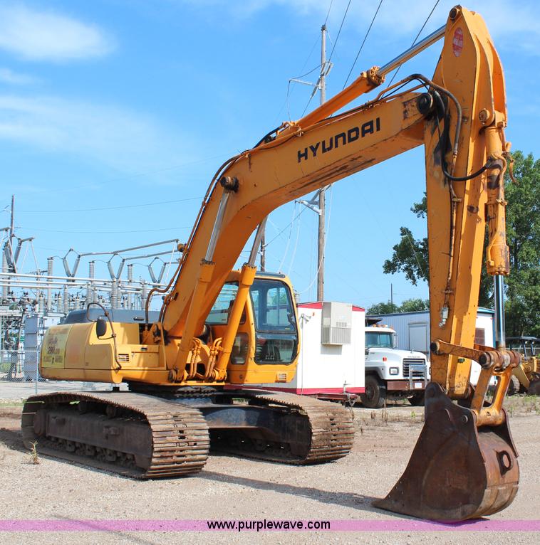 image for item J2184 1995 Hyundai Robex 290LC-3 excavator