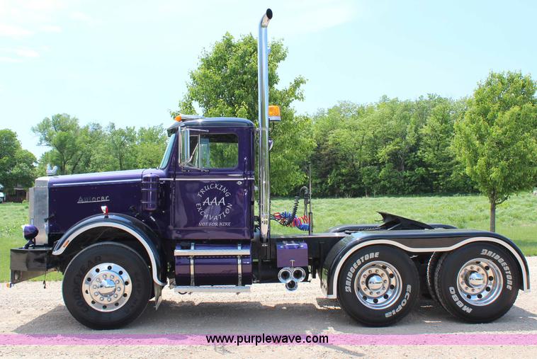 image for item AZ9825 1971 Autocar A64B semi truck