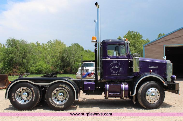 image for item AZ9825 1971 Autocar A64B semi truck