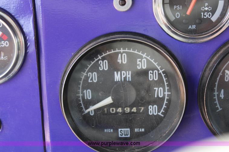 image for item AZ9825 1971 Autocar A64B semi truck