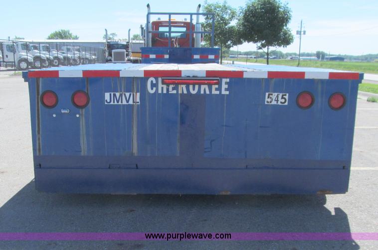 image for item E4908 2005 Cherokee 8553 drop deck trailer