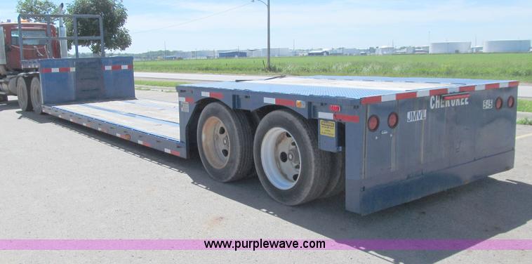 image for item E4908 2005 Cherokee 8553 drop deck trailer