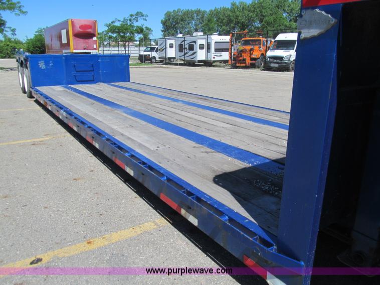 image for item E4908 2005 Cherokee 8553 drop deck trailer