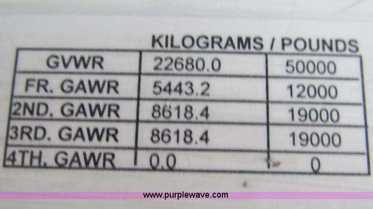 image for item G9287 2001 Peterbilt 387 semi truck