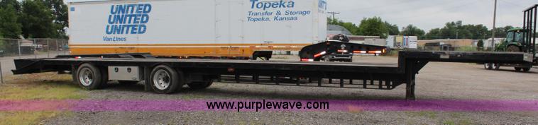 image for item J1100 1993 Transport drop deck trailer