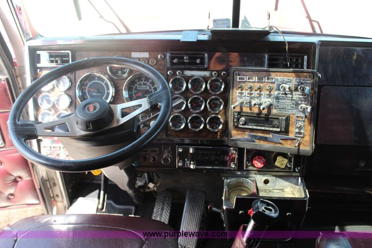 image for item J1147 1998 Kenworth W900 semi truck