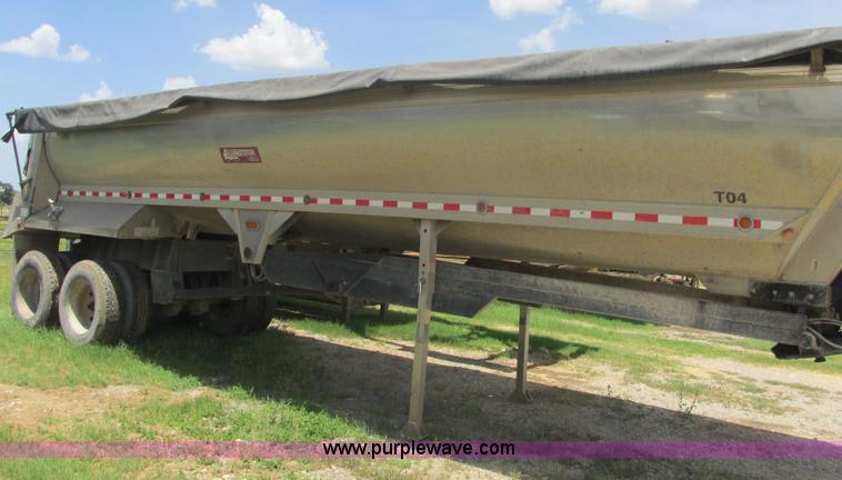 image for item J2483 2004 Alumatech dump trailer
