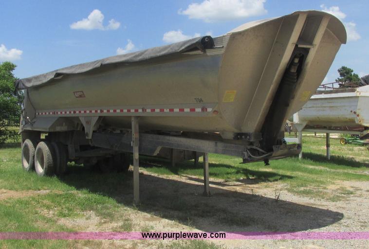 image for item J2483 2004 Alumatech dump trailer
