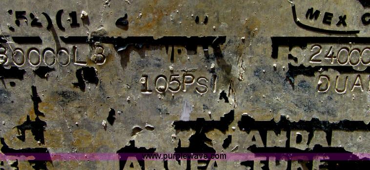 image for item J2484 2001 Gallecos Spider 2000 belly dump trailer