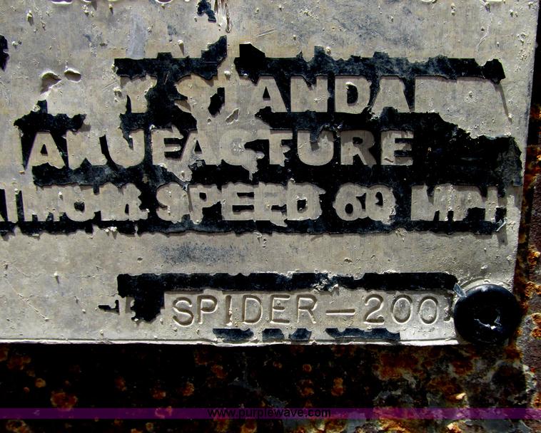 image for item J2484 2001 Gallecos Spider 2000 belly dump trailer