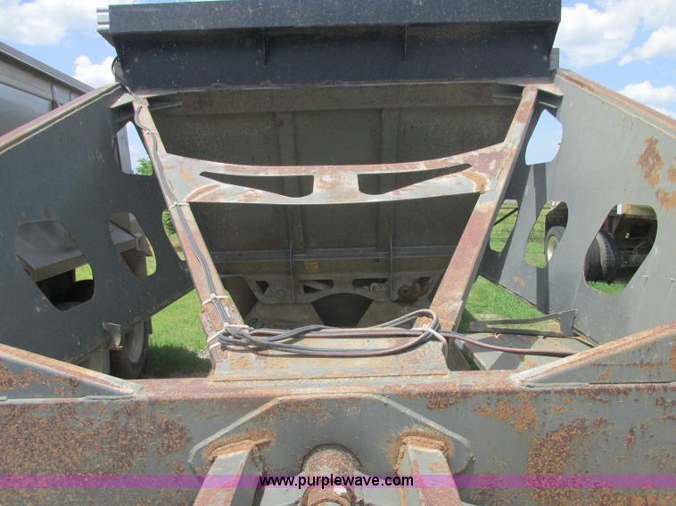 image for item J2484 2001 Gallecos Spider 2000 belly dump trailer
