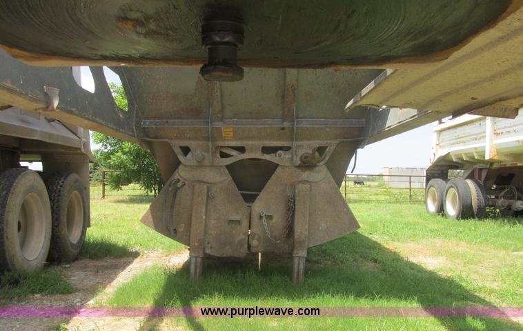 image for item J2484 2001 Gallecos Spider 2000 belly dump trailer