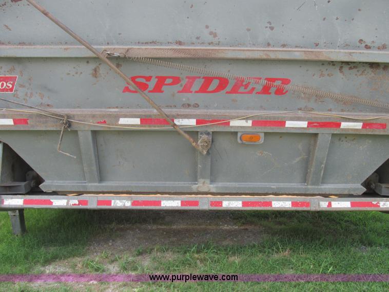 image for item J2484 2001 Gallecos Spider 2000 belly dump trailer