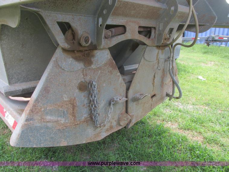 image for item J2484 2001 Gallecos Spider 2000 belly dump trailer