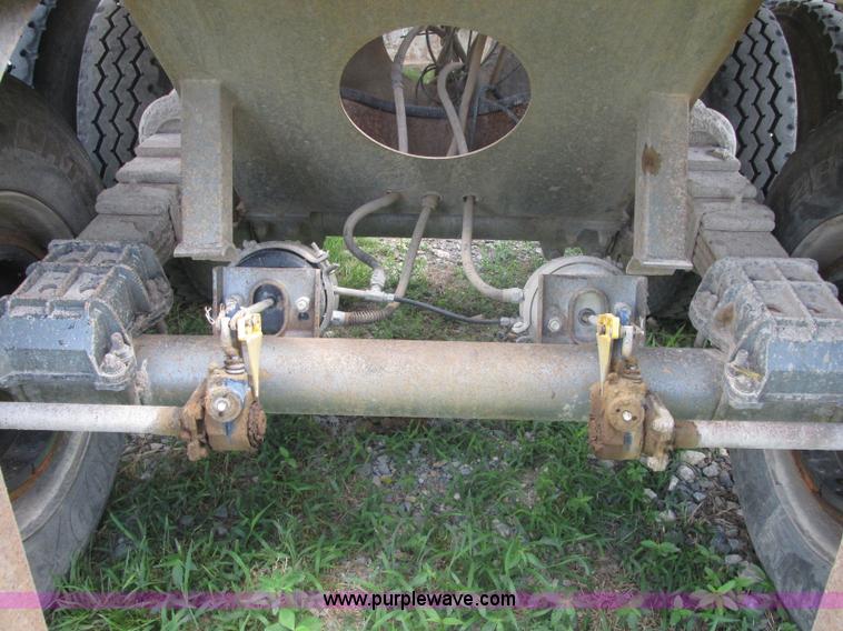 image for item J2484 2001 Gallecos Spider 2000 belly dump trailer