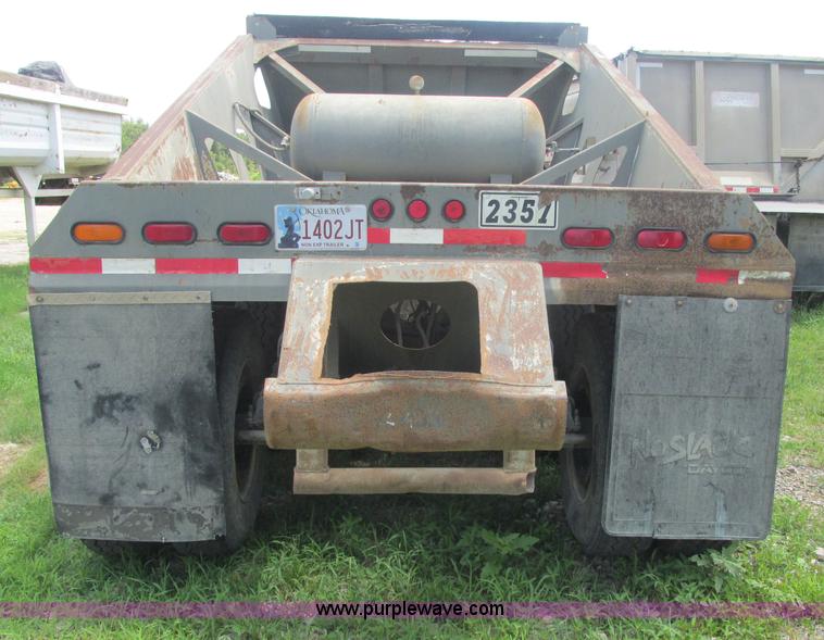 image for item J2484 2001 Gallecos Spider 2000 belly dump trailer