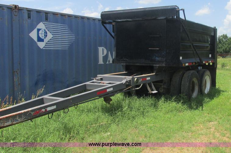 image for item J2485 2001 Leach pup trailer