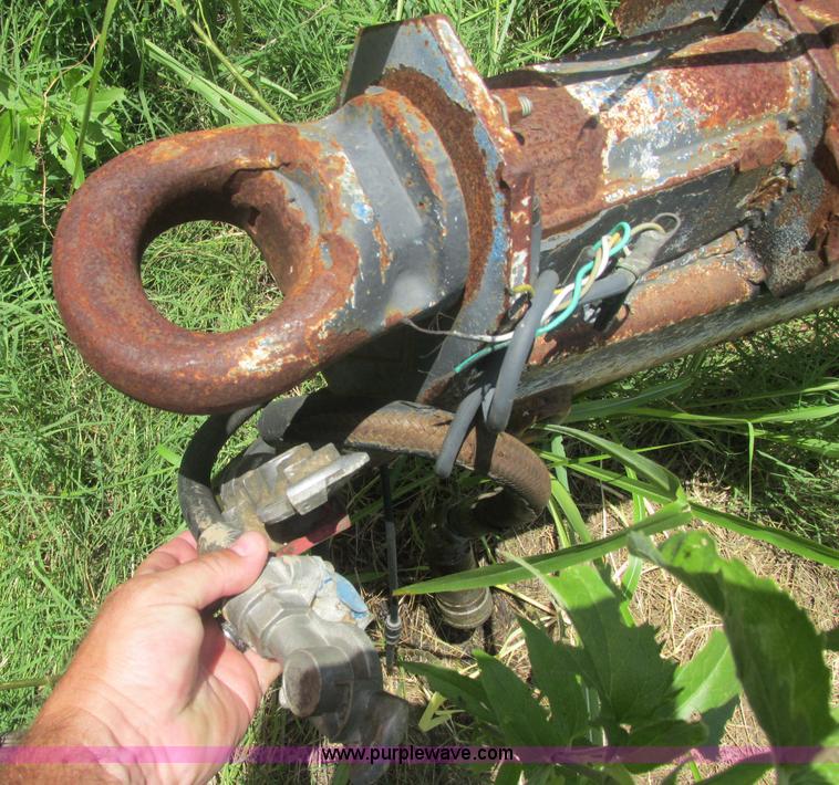 image for item J2485 2001 Leach pup trailer