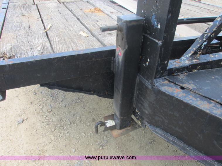 image for item J2486 Pineal flatbed trailer