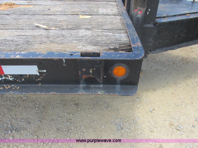 image for item J2486 Pineal flatbed trailer