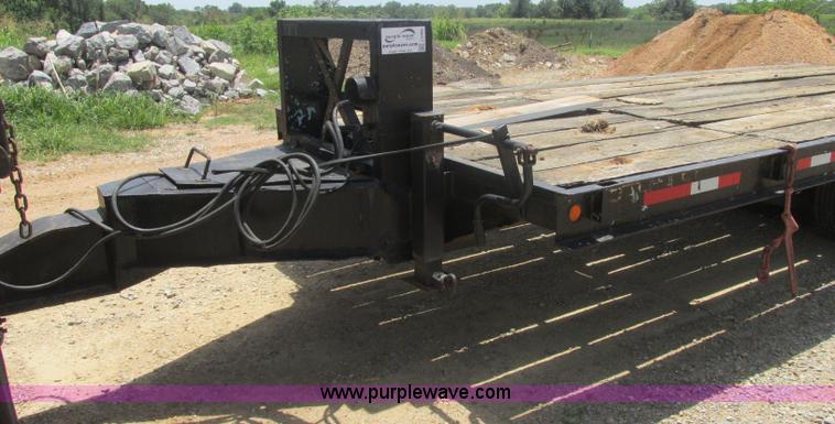 image for item J2486 Pineal flatbed trailer