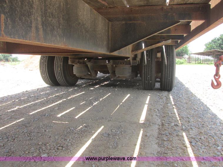 image for item J2486 Pineal flatbed trailer