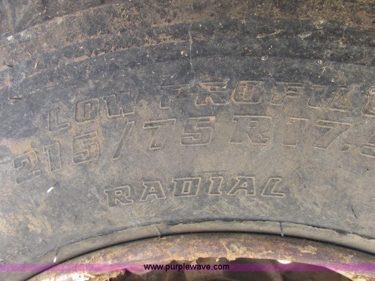 image for item J2486 Pineal flatbed trailer