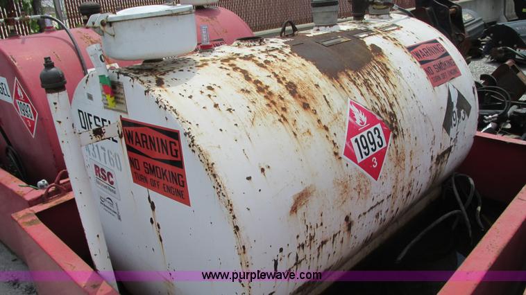 image for item G9105 2002 Stafco fuel tank