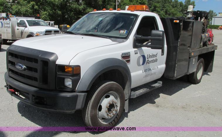 image for item G9106 2008 Ford F550 XL service truck
