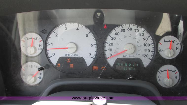 image for item G9107 2008 Dodge Ram 1500 Quad Cab pickup truck