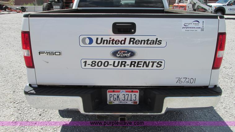 image for item G9108 2008 Ford F150 XLT SuperCab pickup truck