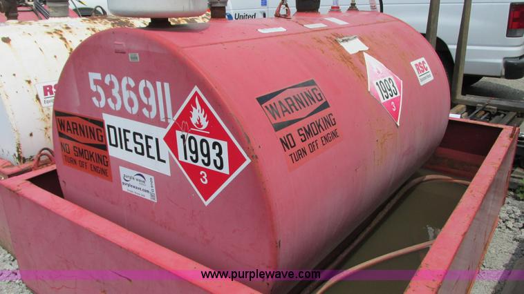 image for item G9109 2004 Stafco fuel tank