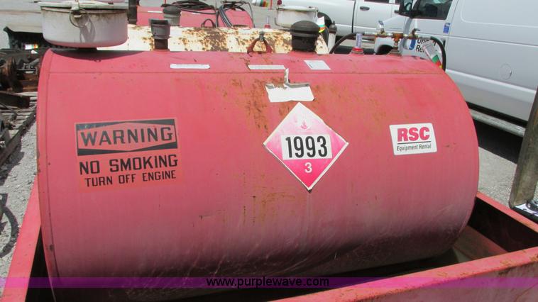 image for item G9109 2004 Stafco fuel tank