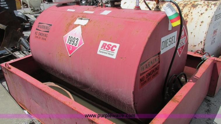 image for item G9109 2004 Stafco fuel tank