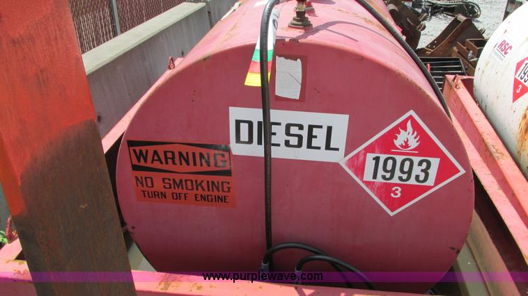 image for item G9109 2004 Stafco fuel tank