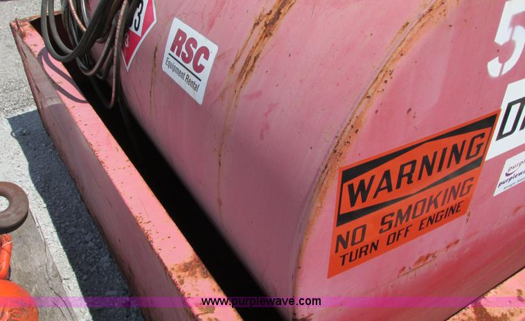 image for item G9110 2004 Stafco fuel tank