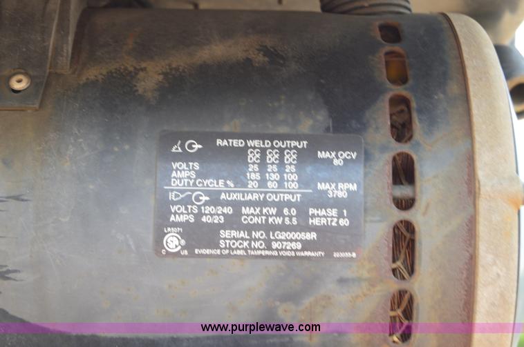 image for item H2932 2007 Ford F550 service truck with crane